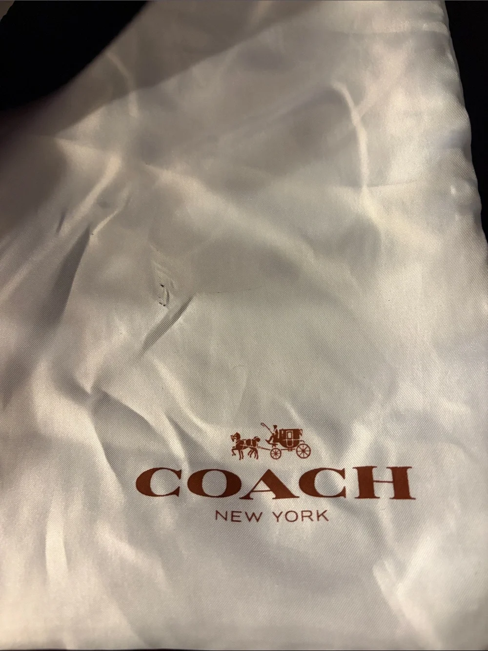 Coach Black Pebbled Leather Duffel